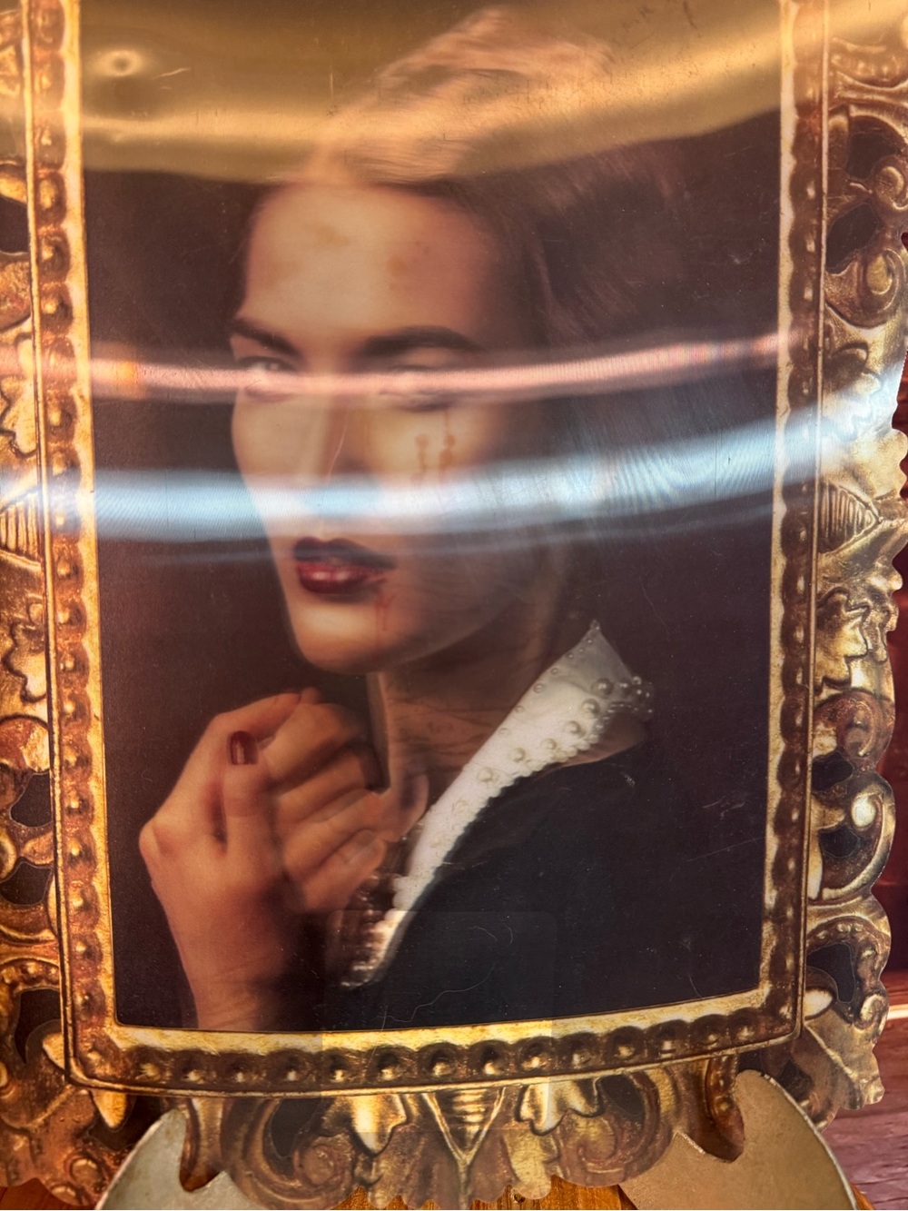 Halloween Lenticular Spooky Changing Portrait Haunted House Party Creepy Read - Picture 3 of 11